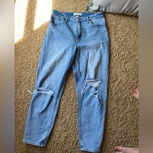 Abercrombie and fitch the mom high rise